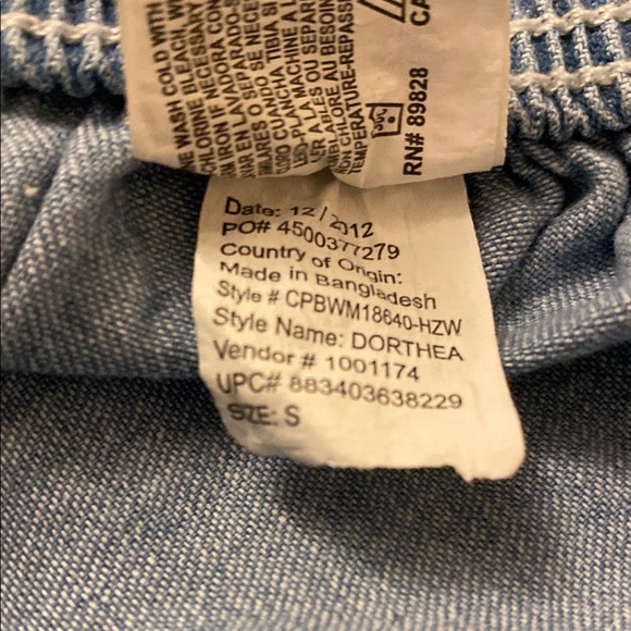 Cappagallo Casualz Denim Capri Pants Sz S NWT - Picture 11 of 14